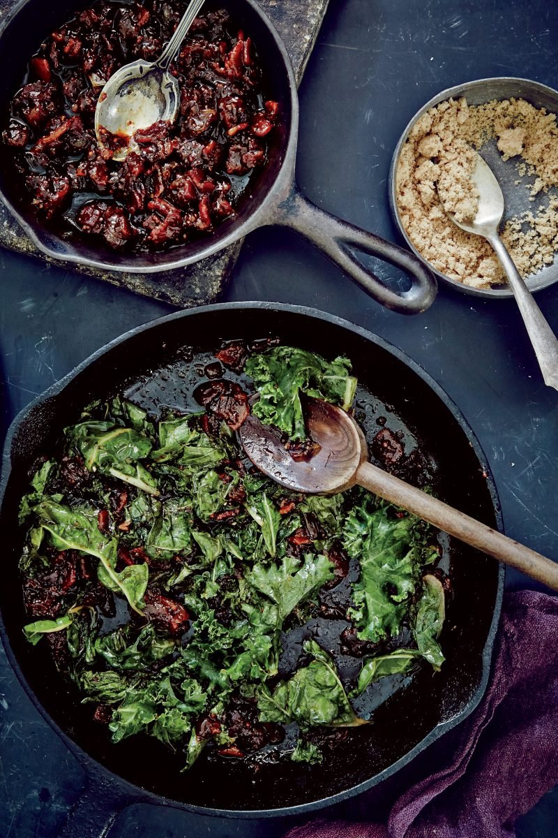 Kil’t Greens with Bacon Jam