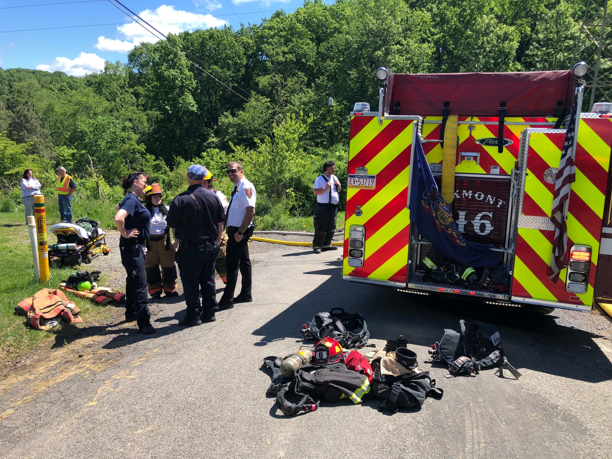 Emergency crews on scene for fire in Allegheny County | Flipboard