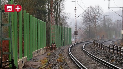 Deutsche Bahn setzt Bau der Lärmschutzwände in Ennepetal aus