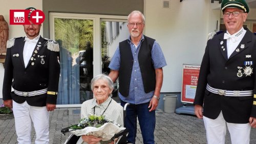 Johanna Dietz aus Winterberg vor 75 Jahren Schützenkönigin