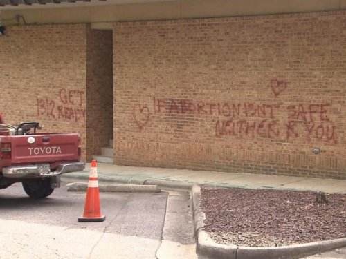NCGOP headquarters vandalized following Roe v. Wade reversal :: WRAL.com