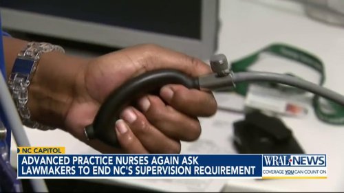 North Carolina nurses push lawmakers for changes to health care rules, with doctors opposed