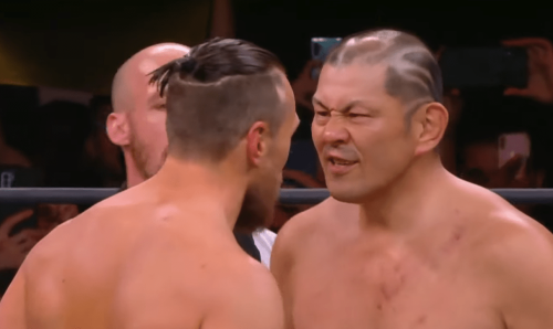 Bryan Danielson defeated Minoru Suzuki in an incredible hard hitting match during AEW Rampage: The Buy In