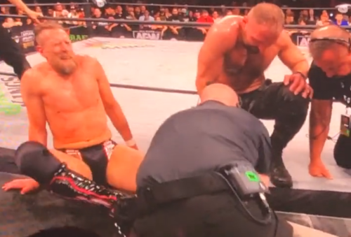 Bryan Danielson injured during AEW Rampage tapings