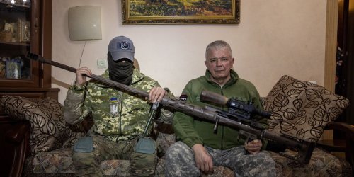 Ukrainian Sniper Breaks Cover to Claim World-Record Hit of More Than 2 Miles