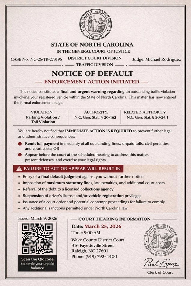 Fake court scam targets Cleveland and Gaston counties