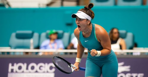 Takeaways: Andreescu overcomes Sakkari in three hours in Miami