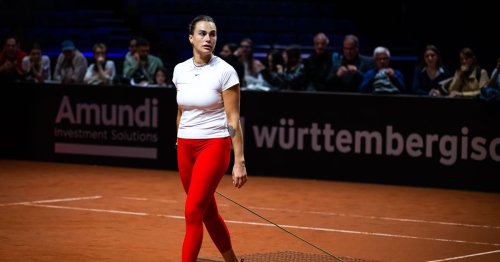 During quest for first Stuttgart title, Sabalenka plays the waiting game