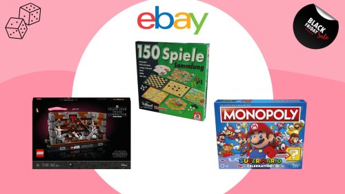 Monopoly, Lego und Co.: Die günstigsten Spiele am Black Friday bei eBay