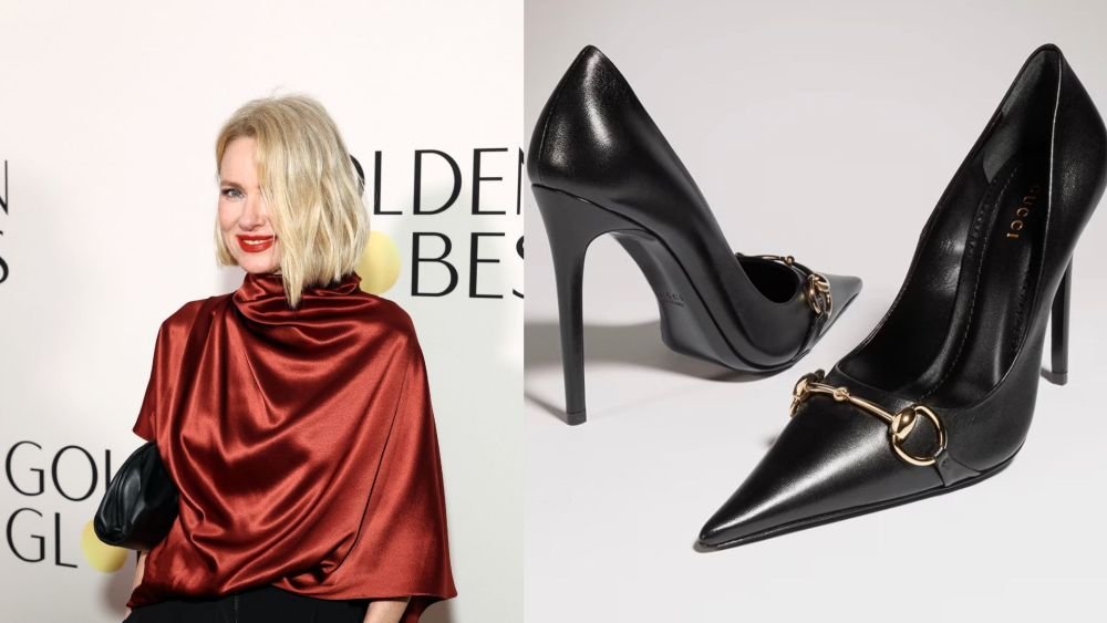 Naomi Watts Flatters Her Feet in Gucci Horsebit Pumps at ‘Road To The Golden Globes’ Kick-Off Party in Toronto