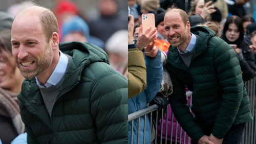 Prince William Layers Up in Lululemon Jacket During His Visit to Estonia