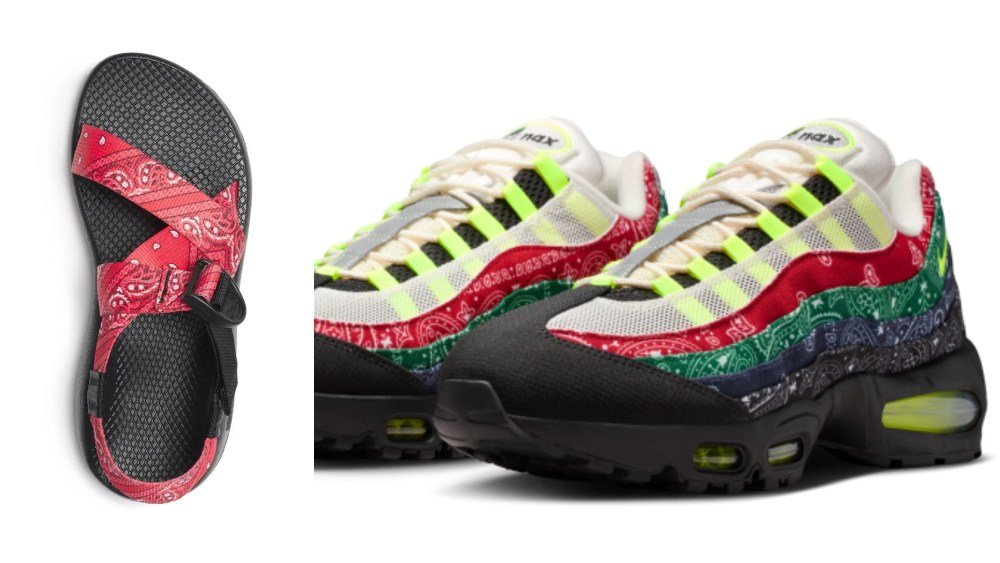 The Bandana Craze Is Coming for Footwear, With Chaco and Nike Leading the Charge