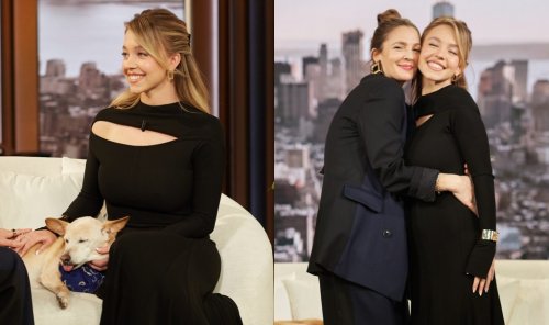 Sydney Sweeney Wears Statement Chest Cutout on Victoria Beckham Maxidress for ‘Drew Barrymore Show,’ Talks New ‘Immaculate’ Horror Movie
