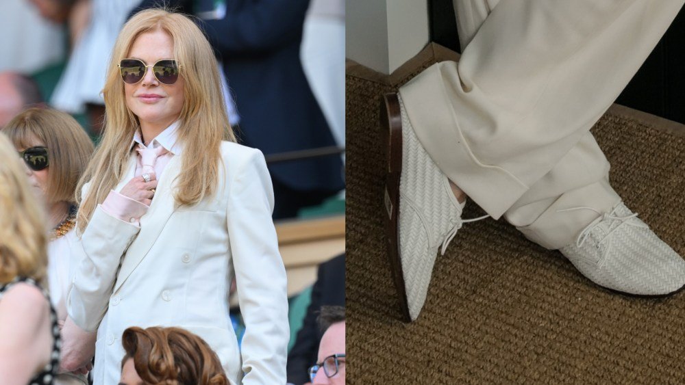 Nicole Kidman Brings the Woven Shoe Trend to Wimbledon 2026