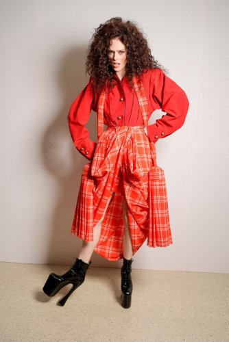 Front Row at Andreas Kronthaler Vivienne Westwood RTW Spring 2024 [PHOTOS]