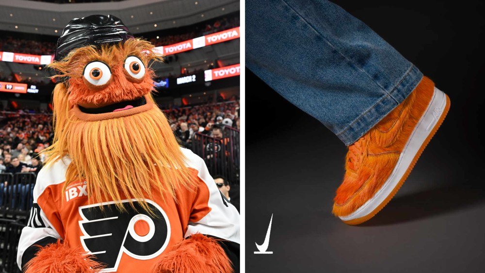 Nike Made an Extremely Hairy and Orange Air Force 1 That Looks a Lot Like Gritty