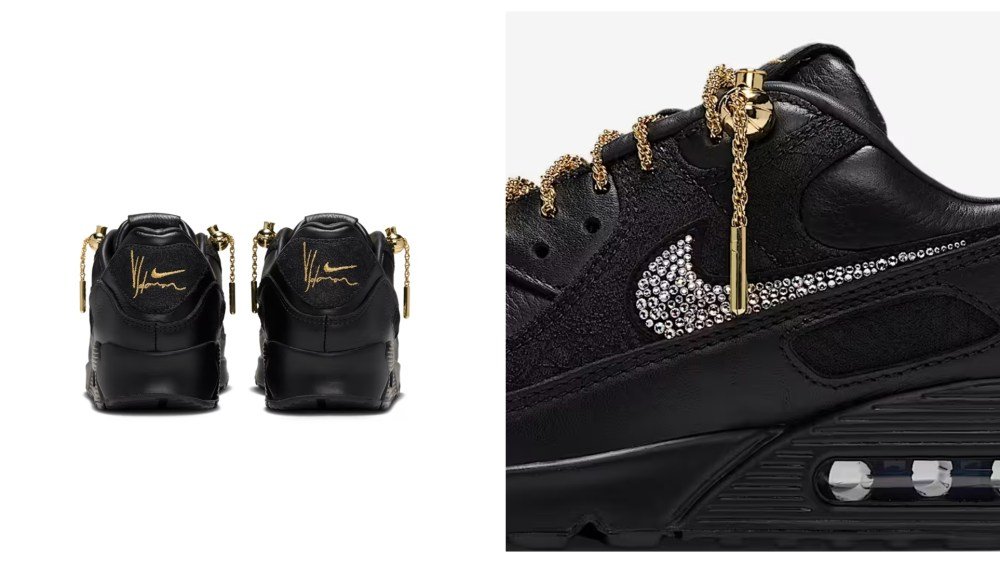 Nike’s New Limited-edition Air Max Shines With Gemstones and Gold