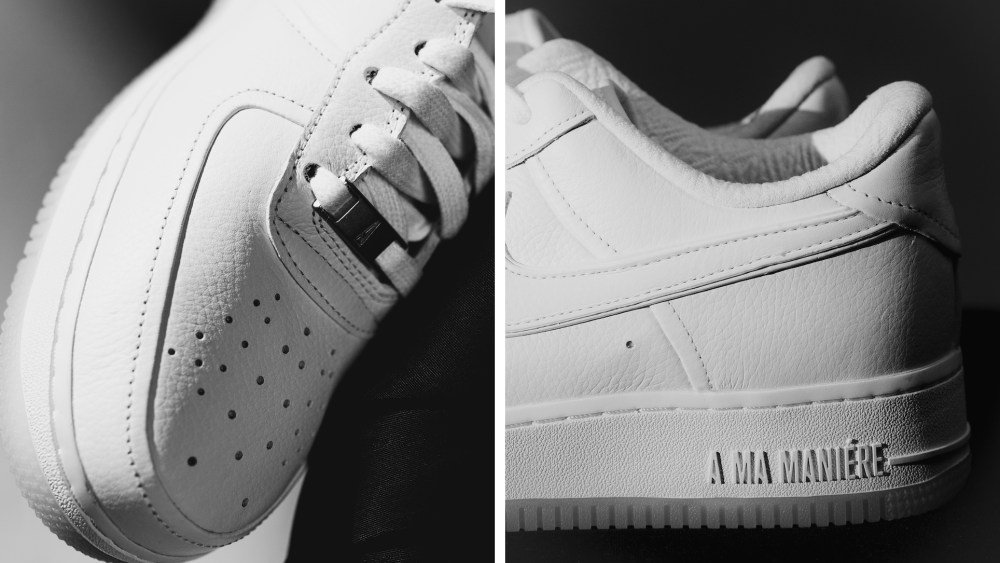 A Ma Maniére Flips the Classic All-white Nike Air Force 1 With Subtle Refinements