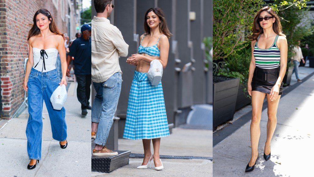 Monica Barbaro Demonstrates How to Style Pumps for Summer With Three Pairs in One Day