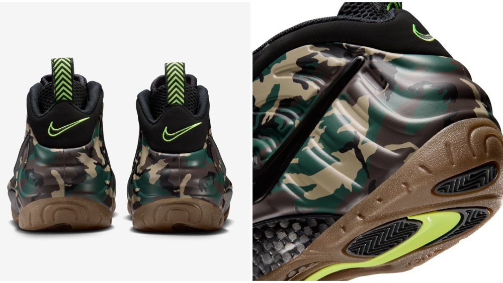 Nike’s Futuristic Foamposites Are Coming Back in Camo for the First Time Ever