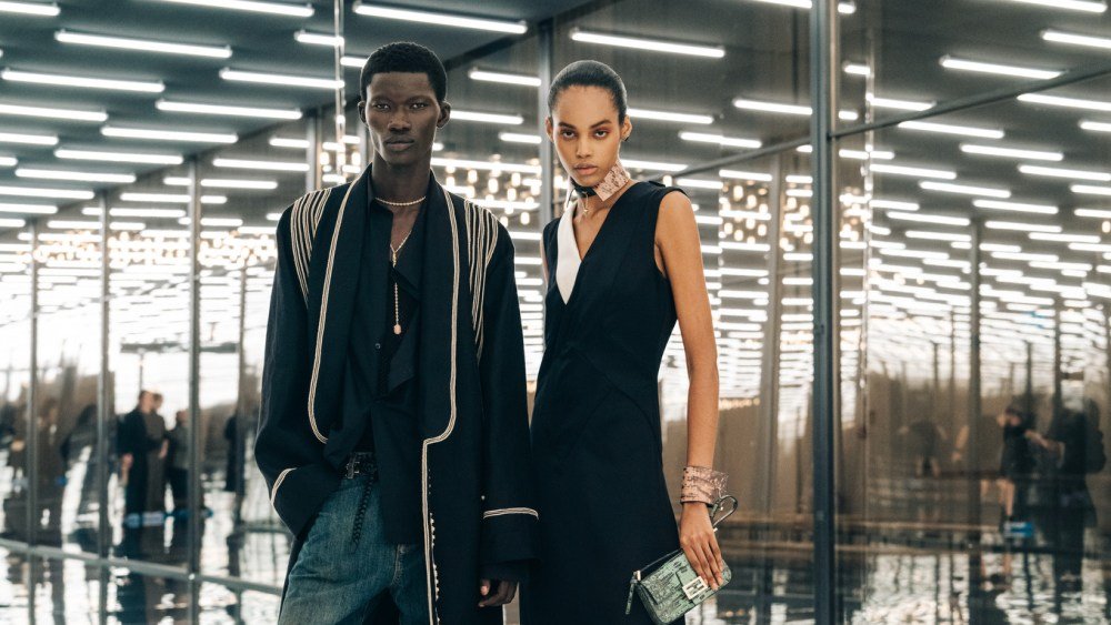 Backstage at Fendi Spring 2027 Ready-to-Wear Collection