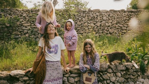 Ba&sh Launches Mini Me Collection Fronted by Vanessa Breuer and Her Daughters