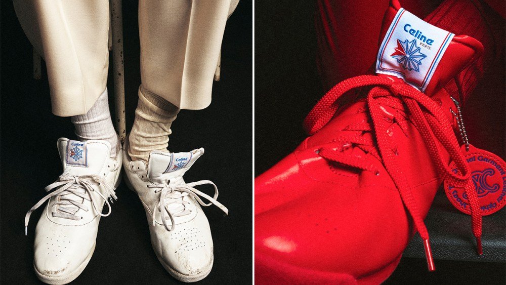 After June Runway Debut, Celine and Reebok’s Freestyle Lo Sneaker Is Here in 8 Colors