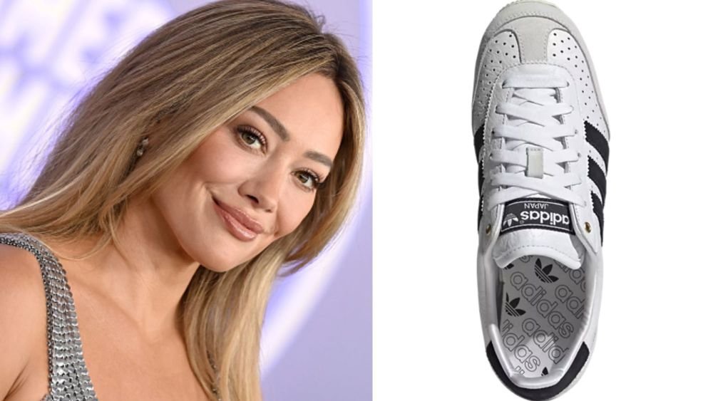 Hilary Duff Runs Errands in Laid-Back Adidas Originals Japan Low-Top Sneakers