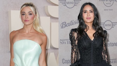 Livvy Dunne Models High-shine Minidress, Salma Hayek Embraces Gothic Drama and More Looks at the 2025 Sports Illustrated Swimsuit Issue Launch Party