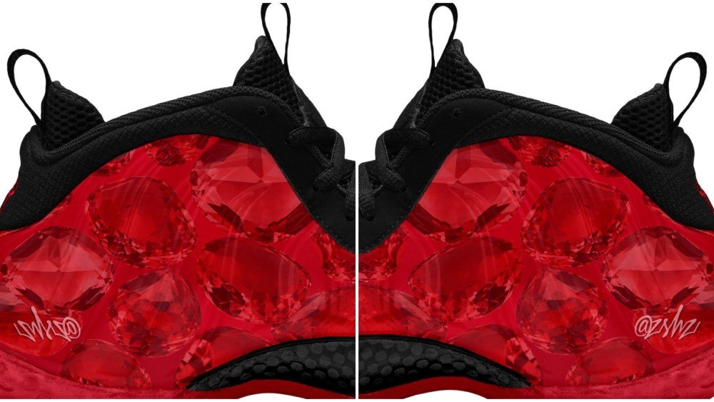 Nike’s Futuristic Foamposite Sneaker Is Getting a Dazzling New ‘Ruby’ Makeover