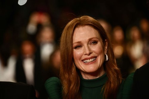 Julianne Moore Embraces Jewel Tones in Louis Vuitton for ‘May December