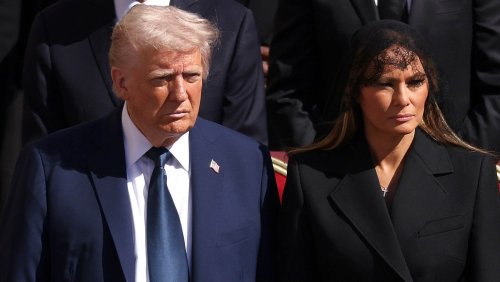 Melania Trump Favors Dolce & Gabbana for Pope Francis’ Funeral