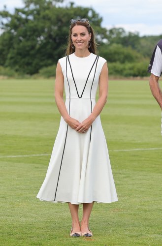 Rich Royal Summer: the Duchess of Cambridge Wears a 1,352 Pound Dress to the Polo