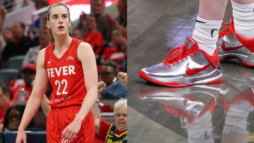 Caitlin Clark Debuts Custom ‘Rookie of the Year’ Silver Nike Kobe 5 Protro Sneaker, Says ‘You Won’t Get Them’