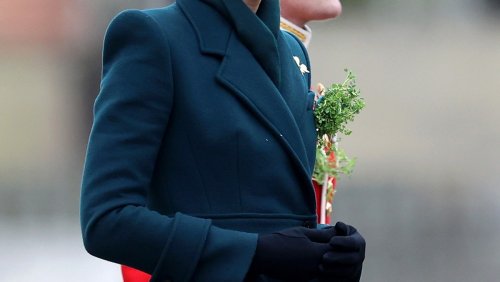 Kate Middleton in McQueen at St. Patrick's Day Parade 2025 [PHOTOS]