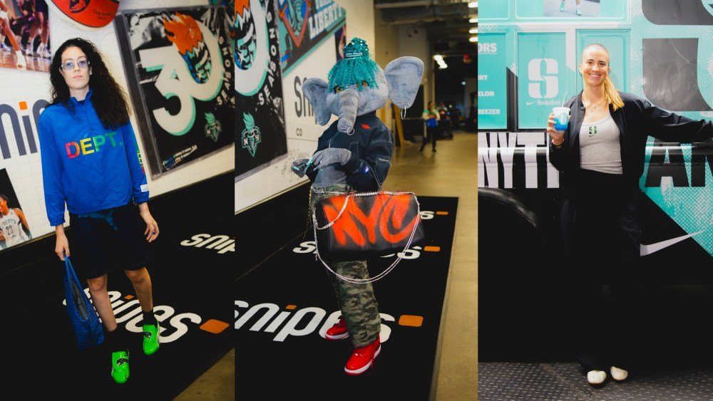 New York Liberty Celebrates Sneakerhead Night With Ellie the Elephant, Nike Sabrina 4 Activation and More