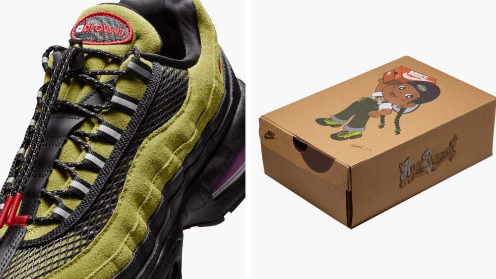 A Brooklyn-based Artist Is Dropping a Mossy Air Max 95 Collab at an NYC Pop-up This Weekend