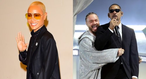 Jada Pinkett Smith Brings Dystopian Fashion to Coachella 2024 in ‘Desert Trench’ Look With Dramatic Hood to Watch Will Smith’s Surprise Performance