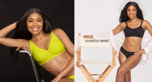 Gabrielle Union Models Knix Underwear in Debut Campaign, Photos