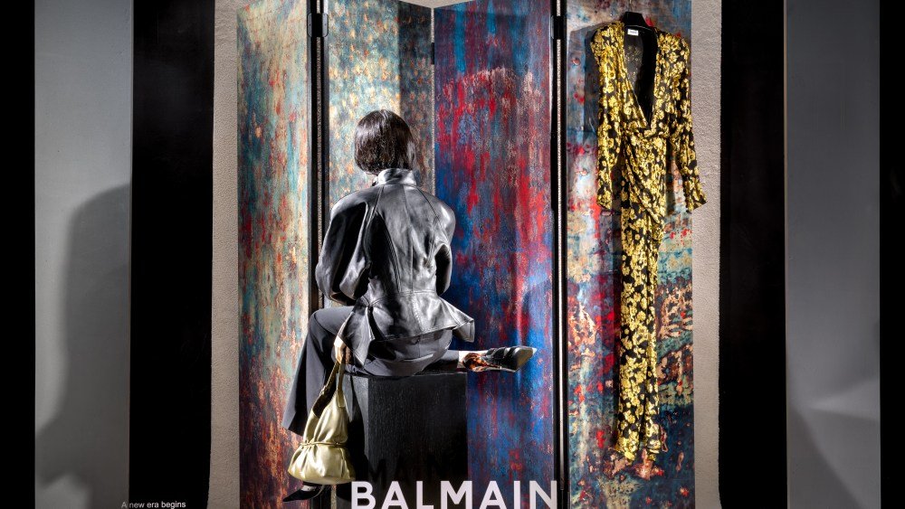 Bergdorf Goodman Unveils Exclusive Launch and Window Display for Antonin Tron’s Debut Balmain Collection