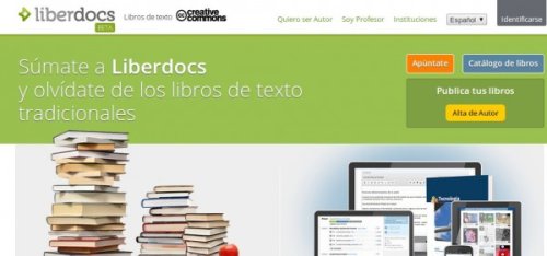 Liberdocs, libros de texto en español gratuitos, con licencia Creative Commons