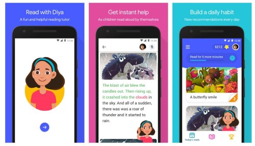 Bolo, la aplicación de Google que enseña a leer a los niños