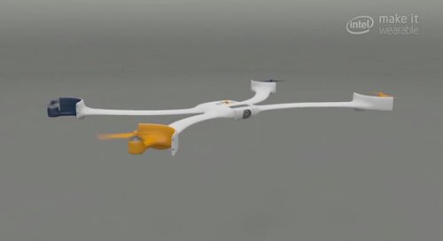 Un prototipo muestra un dron wearable capaz de hacer fotos y volver a tu muñeca
