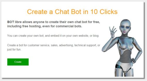 Bot Libre, plataforma de código abierto para la creación de bots