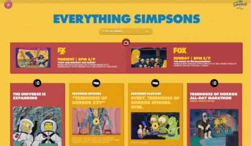 Simpsons World – Una web de la FOX con todos los episodios de los Simpsons