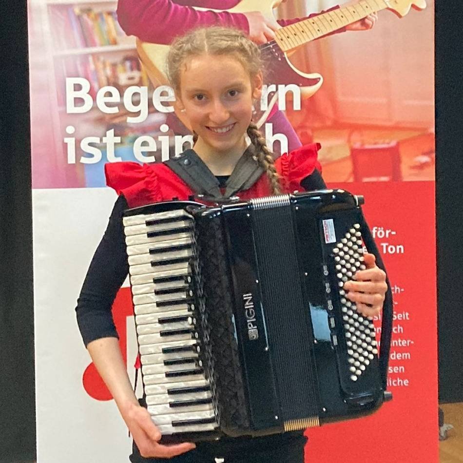 Akkordeon: Sprockhövelerin bei „Jugend musiziert“ erfolgreich