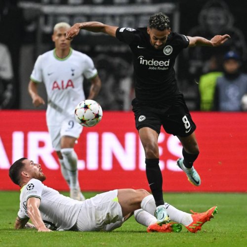 Champions League: Eintracht erkämpft sich Punkt gegen Tottenham