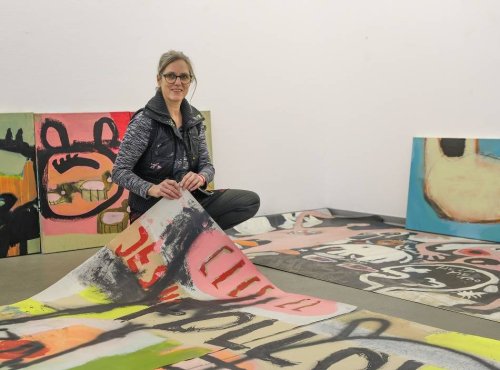 Werkschau: Birgit Pardun stellt bei der BKG in Wuppertal aus und verwandelt sie in eine moderne Galerie