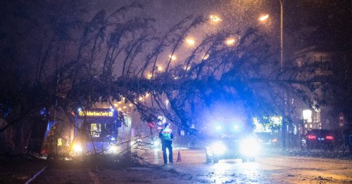 Orkanböen: Sturm und Schnee behindern Verkehr in Teilen Deutschlands