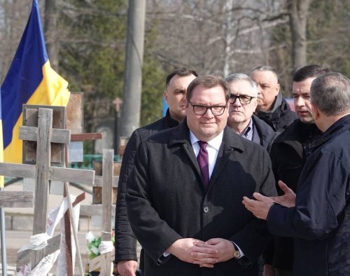 Partnerstädte: Krefelds Oberbürgermeister Meyer bewegt von Ukraine-Reise
